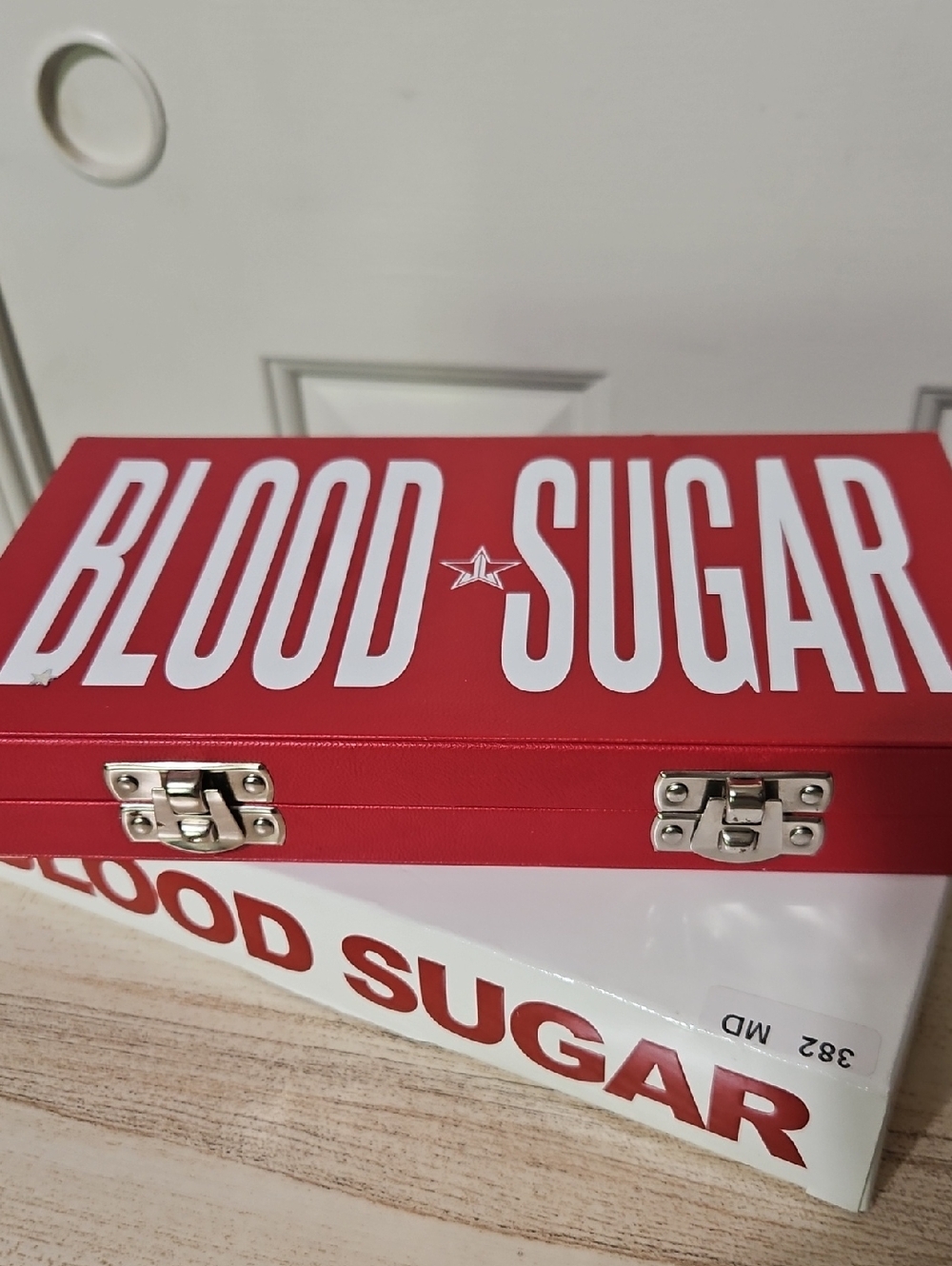 Jeffree Star Blood Sugar Palette Hard Makeup Case